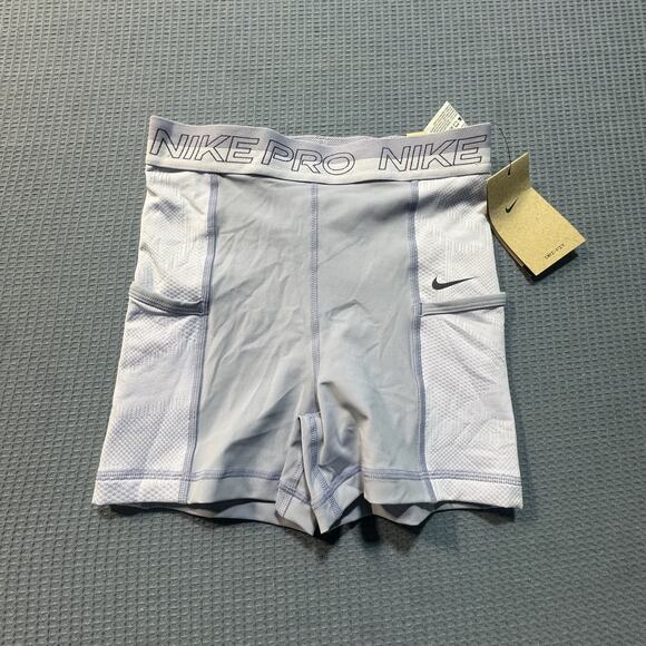 Nike Pants - Nike Pro Training Tight Fit High-Rise 3" Shorts Women's Sz XS Purple Brand‎ New